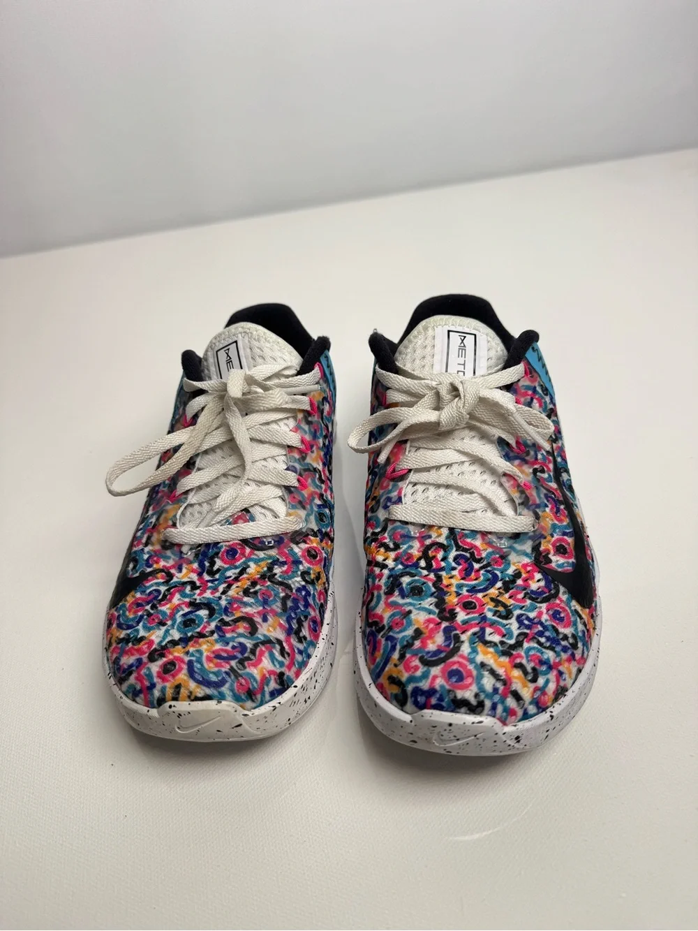 Nike Metcon 6 Women’s Training Cross-fit Gym Workout Shoes Size 6 Multicolor